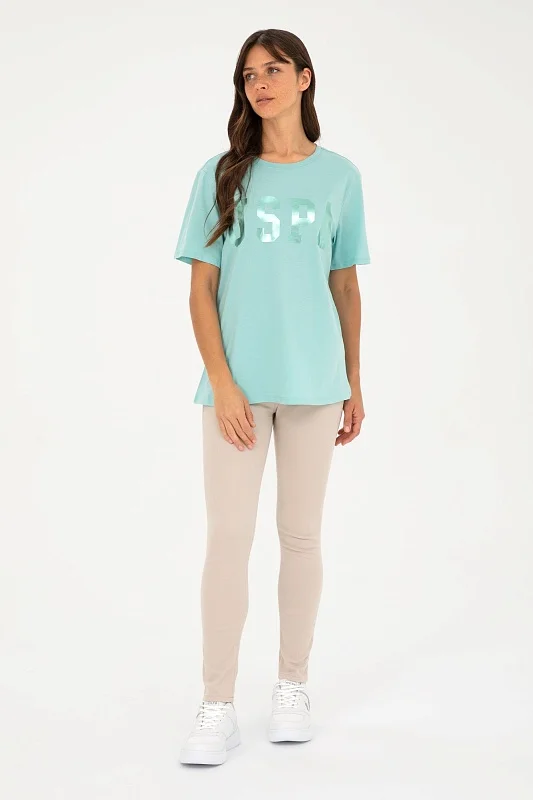 Футболка из хлопка с принтом свободная - G082SZ0110SEANIY24 Футболка жен. (VR083, 2XL)
