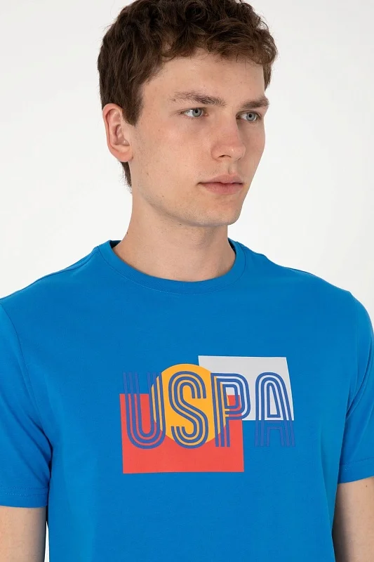 Футболка из хлопка с надписью - G081SZ0110PAMEL Футболка муж. (VR077, L)