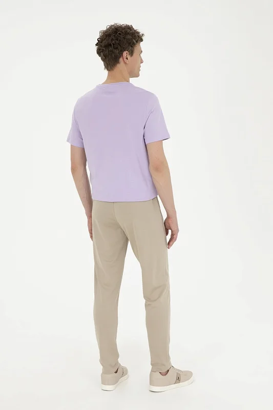 Спортивные брюки зауженные - G081SZ0OP0CUNHA Брюки спорт. муж. (VR183, XL)