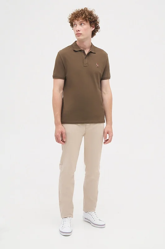 Футболка-поло из хлопка - G081SZ0110TP04SK022-R Футболка муж. (VR153, XS)
