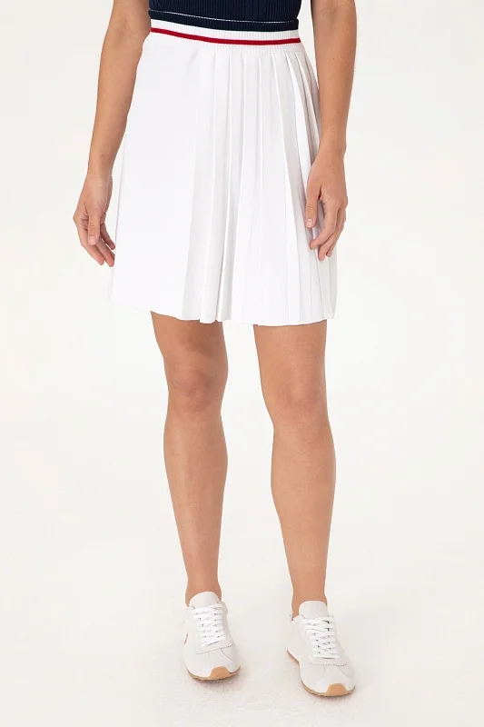 Юбка мини трикотажная в складку - G082SZ0TL0BRENDA_ETK Юбка жен. (VR013, XS)