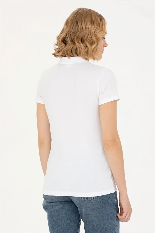 Футболка-поло из хлопка - G082SZ0110TP0123-CLR Футболка жен. (VR013, L)