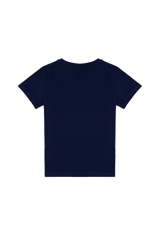 Футболка из хлопка с надписью для девочек - G084SZ0110KEAN-IY23 Футболка жен. детс. (VR033, 4_5)