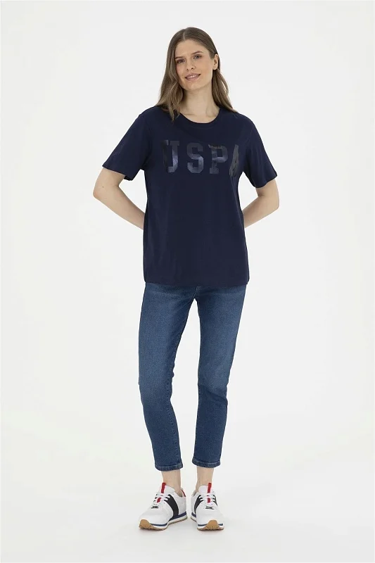 Футболка из хлопка с принтом свободная - G082SZ0110SEANIY24 Футболка жен. (VR033, 2XL)