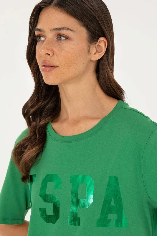 Футболка из хлопка с принтом свободная - G082SZ0110SEANIY24 Футболка жен. (VR054, 2XL)