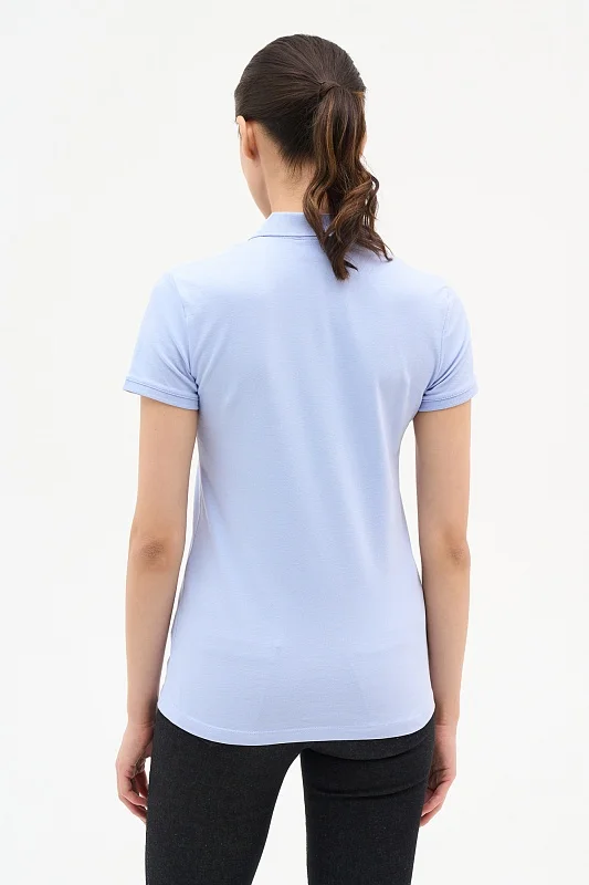 Футболка-поло из хлопка - G082SZ0110TP0123-CLR Футболка жен. (VR036, 2XS)