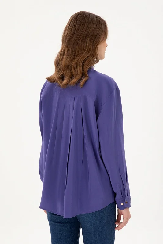 Рубашка классическая свободная - G082SZ0040VALDES Сорочка жен. (VR038, 38)