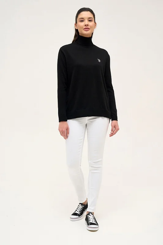 Водолазка из хлопка свободная - G082SZ0TK0ORINAB-R BSK23 Кофта жен. (VR046, 2XS)