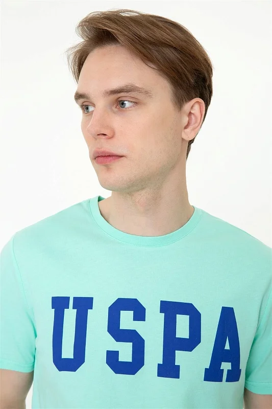 Футболка из хлопка с надписью - G081SZ0110GEARTIY021 Футболка муж. (VR090, S)