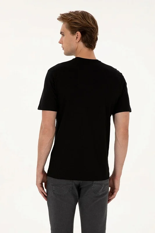 Футболка из хлопка с логотипом - G081SZ0110TS03SK025 Футболка муж. (VR046, XL)