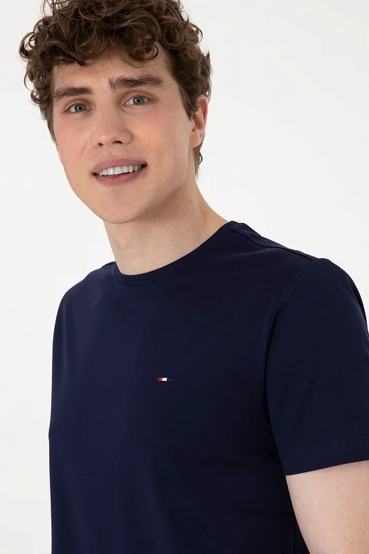 Футболка из хлопка с логотипом - G081SZ0110TS03IY025 Футболка муж. (VR033, XS)