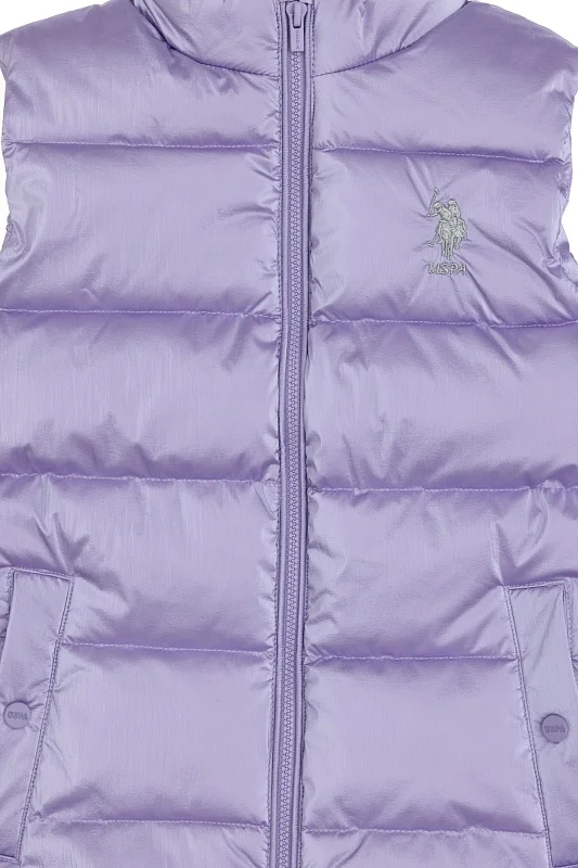 Жилет утепленный для девочек - G084SZ0100LILANKIDS Жилет жен. детс. (VR034, 4_5)