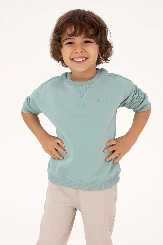 Свитшот с хлопком для мальчиков - G083SZ0820E_NAOMIBISKIDS25K Толстовка муж. детс. (VR090, 4_5)