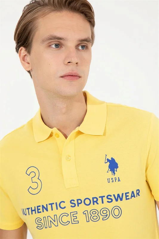 Футболка-поло из хлопка - G081SZ0110T-ELYES Футболка муж. (VR004, S)