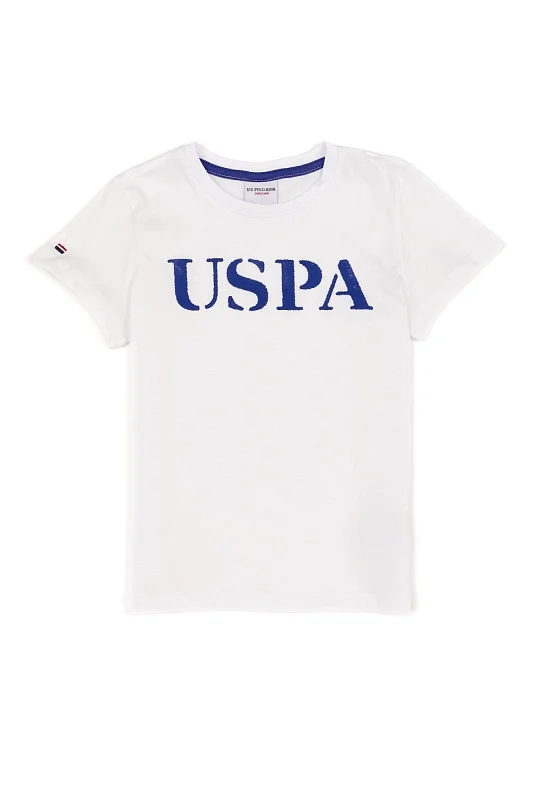 Футболка из хлопка с надписью для мальчиков - G083SZ0110GEARTKIDSIY022 Футболка муж. детс. (VR013, 6_7)