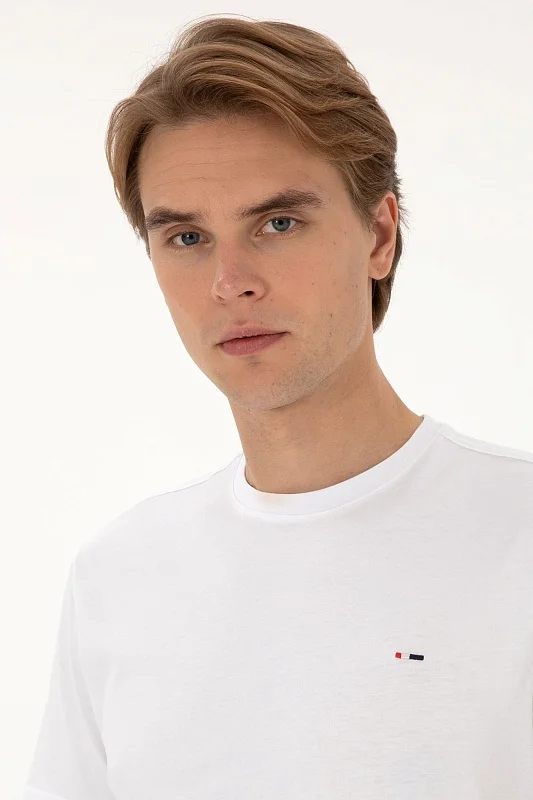 Футболка из хлопка с логотипом - G081SZ0110TS03SK025 Футболка муж. (VR013, XL)