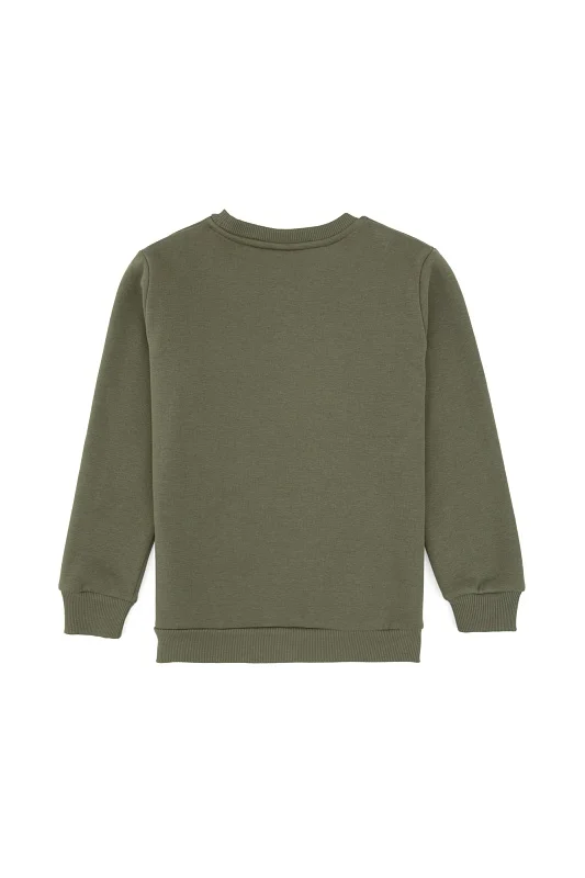 Свитшот и спортивные брюки хлопковые для мальчиков - G083SZ0HF0US2217 Костюм дом. муж. детс. (VR027, 7_8)