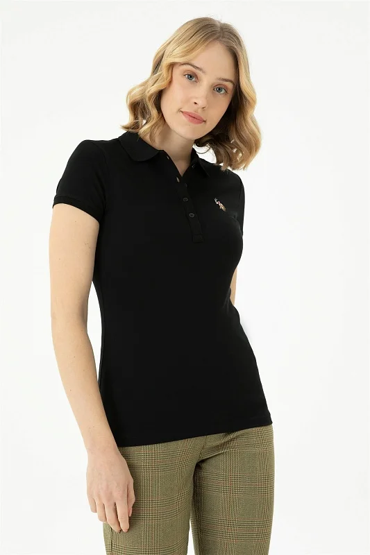 Футболка-поло из хлопка - G082SZ0110TP0123-CLR Футболка жен. (VR046, 2XL)