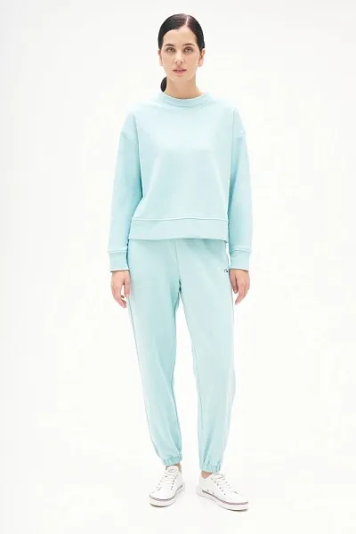 Спортивные брюки на манжетах - G082SZ0OP0R-FEROT Брюки спорт. жен. (VR083, 2XS)