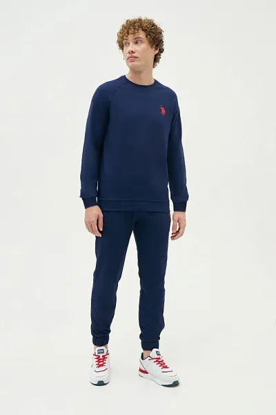 Спортивные брюки на манжетах - G081SZ0OP0EROL-R Брюки спорт. муж. (VR033, XS)