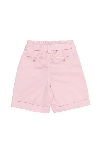 Шорты на резинке с поясом для девочек - G084SZ0310ENTAFKIDS Бермуды жен. детс. (VR042, 6_7)