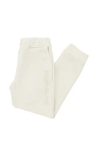 Спортивные брюки с нашивкой для девочек - G084SZ0OP0RT01_SK024 Брюки спорт. жен. детс. (VR071, 12_13)