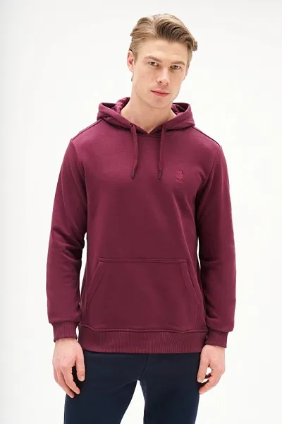 Худи с однотонным логотипом - G081SZ0820ART_OUTGUYSK25 Толстовка муж. (VR177, S)
