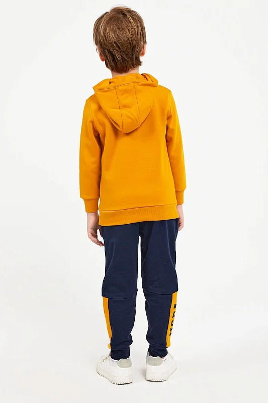 Худи и спортивные брюки для мальчиков - G083SZ0HF0US1176-4 Костюм дом. муж. детс. (VR864, 7-8)