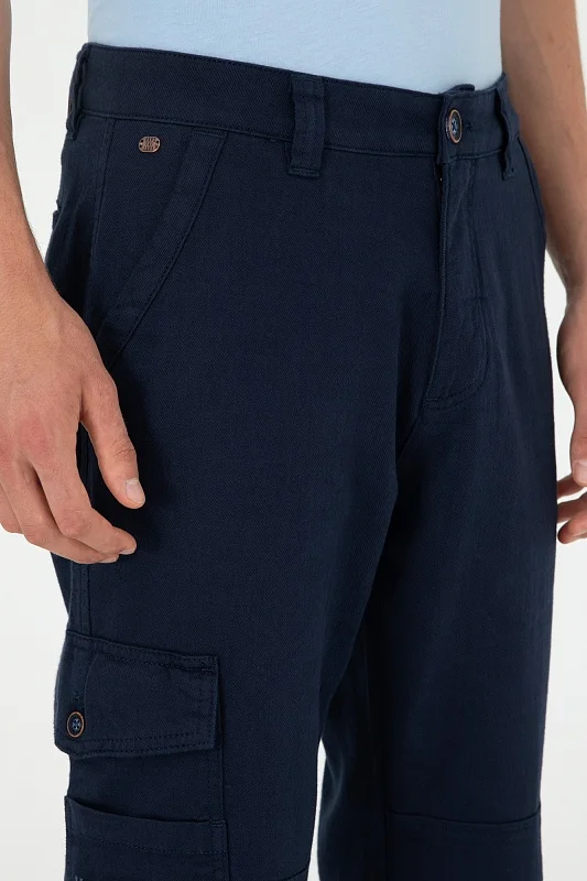 Брюки джоггеры с добавлением льна - G081SZ0780JOGGER24Y Брюки муж. (VR033, 38, 32)