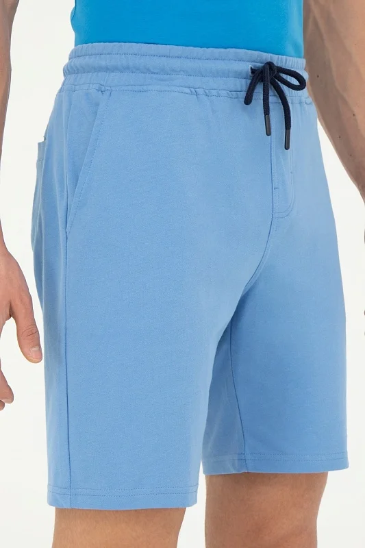Шорты спортивные из хлопка с вышитым логотипом - G081SZ0OS0PARMEIY024 Брюки спорт. муж. (VR032, XS)