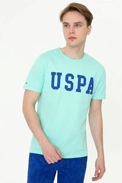 Футболка из хлопка с надписью - G081SZ0110GEARTIY021 Футболка муж. (VR090, S)