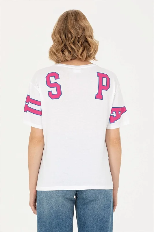Футболка из хлопка с логотипом - G082SZ0110DUSPA-IY23 Футболка жен. (VR013, 2XL)