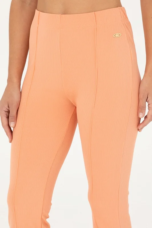 Спортивные брюки со стрелками расклешенные - G082SZ0OP0PLAR Брюки спорт. жен. (VR047, XL)