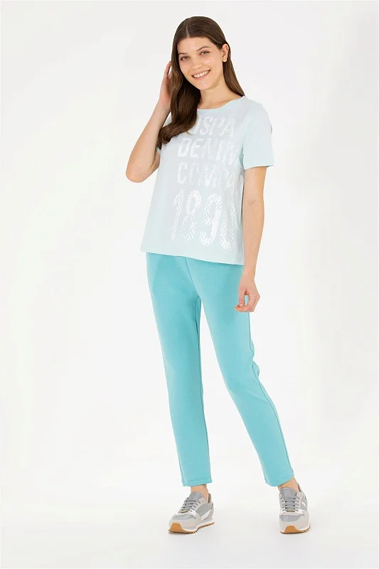 Спортивные брюки зауженные - G082SZ0OP0DANZE-IY23 Брюки спорт. жен. (VR090, XS)