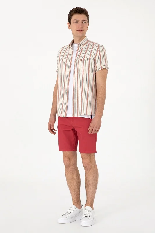 Шорты чинос из хлопка - G081SZ0310NESTA25Y Бермуды муж. (VR223, 38)