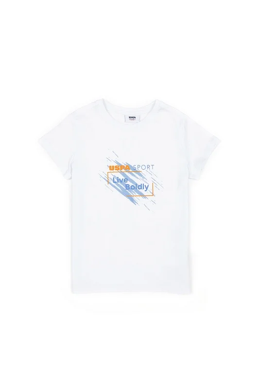 Футболка с надписью для мальчиков - G083SZ0110PALIKIDS Футболка муж. детс. (VR013, 6_7)