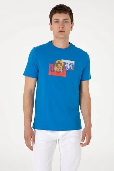 Футболка из хлопка с надписью - G081SZ0110PAMEL Футболка муж. (VR077, L)