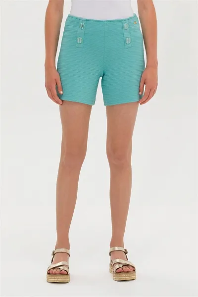 Шорты бермуды с вискозой - G082SZ0OS0MELKE Брюки спорт. жен. (VR090, XS)