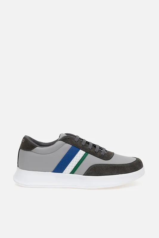 Кеды комбинированные из экокожи - S081SZ0330Y25RUBEUS_SNKR Обувь муж. (VR024, 41)