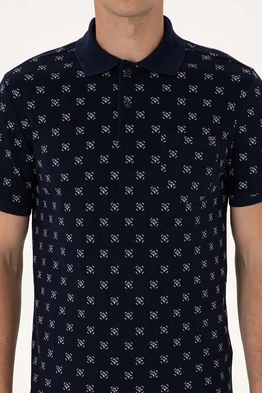 Футболка-поло из хлопка - G081SZ0110FOMS Футболка муж. (VR033, XL)