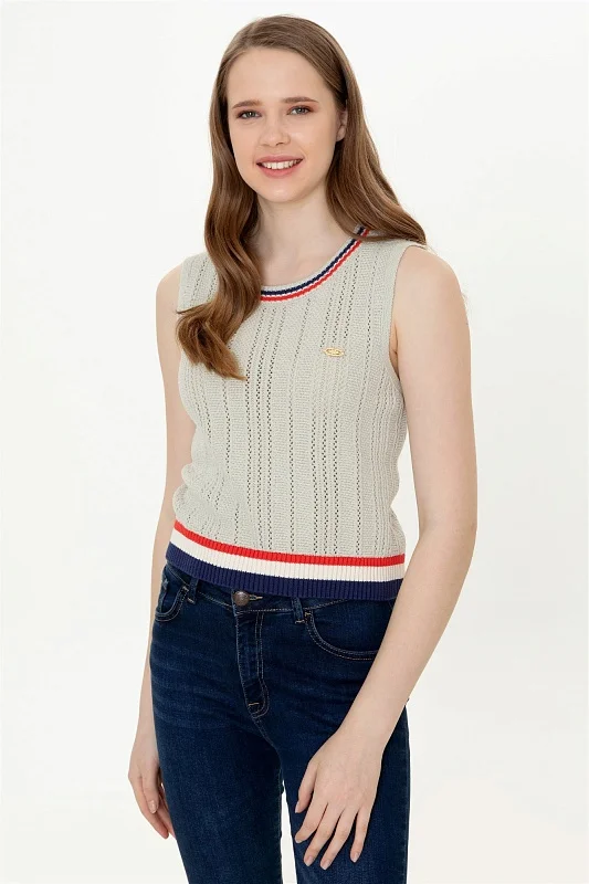 Топ вязаный - G082SZ0TK0RACHEL Кофта жен. (VR049, 2XS)