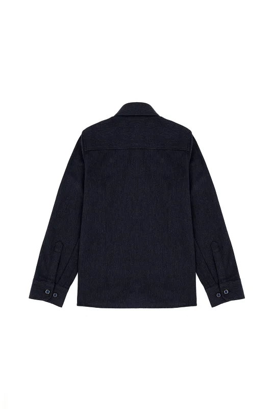 Рубашка из хлопка прямая для мальчиков - G083SZ0040AKISKIDS024K Сорочка муж. детс. (VR033, 3_4)