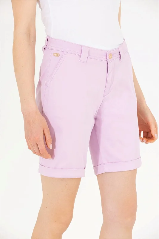 Шорты с хлопком - G082SZ0310CLEA23Y Бермуды жен. (VR211, 32)