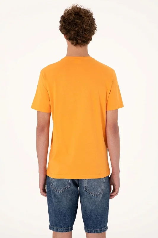 Футболка из хлопка с надписью - G081SZ0110GEARTIY025 Футболка муж. (VR051, S)