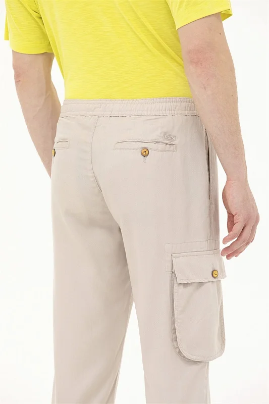 Брюки с боковым карманом зауженные к низу - G081SZ0780GROVES Брюки муж. (VR049, 40)