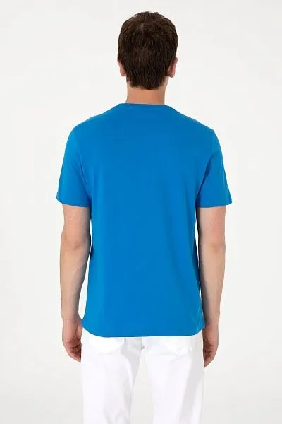 Футболка из хлопка с надписью - G081SZ0110PAMEL Футболка муж. (VR077, L)