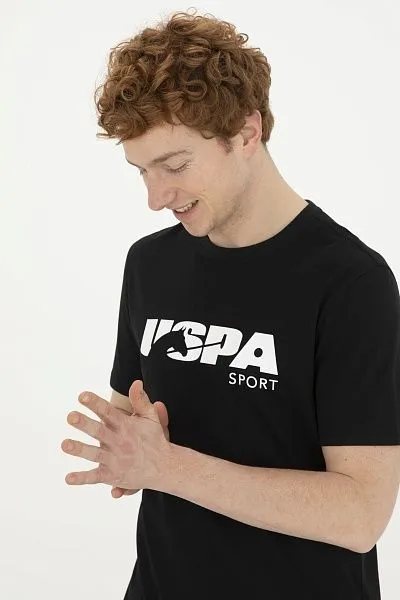 Футболка из хлопка с надписью - G081SZ0110MONRO Футболка муж. (VR046, XL)