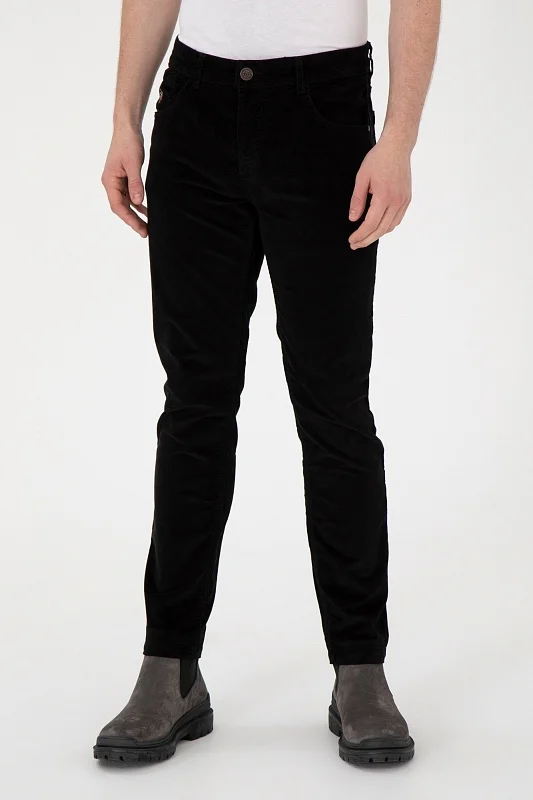 Брюки вельветовые зауженные - G081SZ0780CORDUROY24K Брюки муж. (VR046, 40, 34)