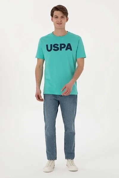 Футболка из хлопка с надписью - G081SZ0110GEARTIY025 Футболка муж. (VR090, M)