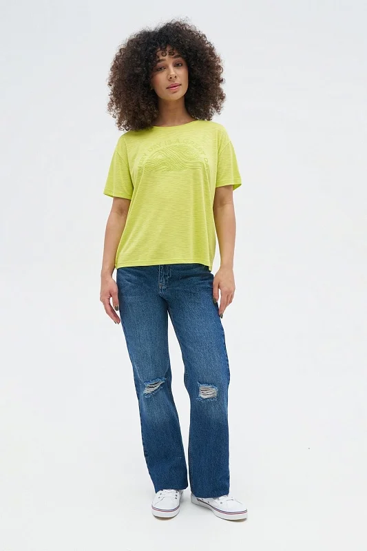 Футболка из модала с принтом - G082SZ0110PANLA_S Футболка жен. (VR087, L)